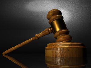 Courtroom gavel